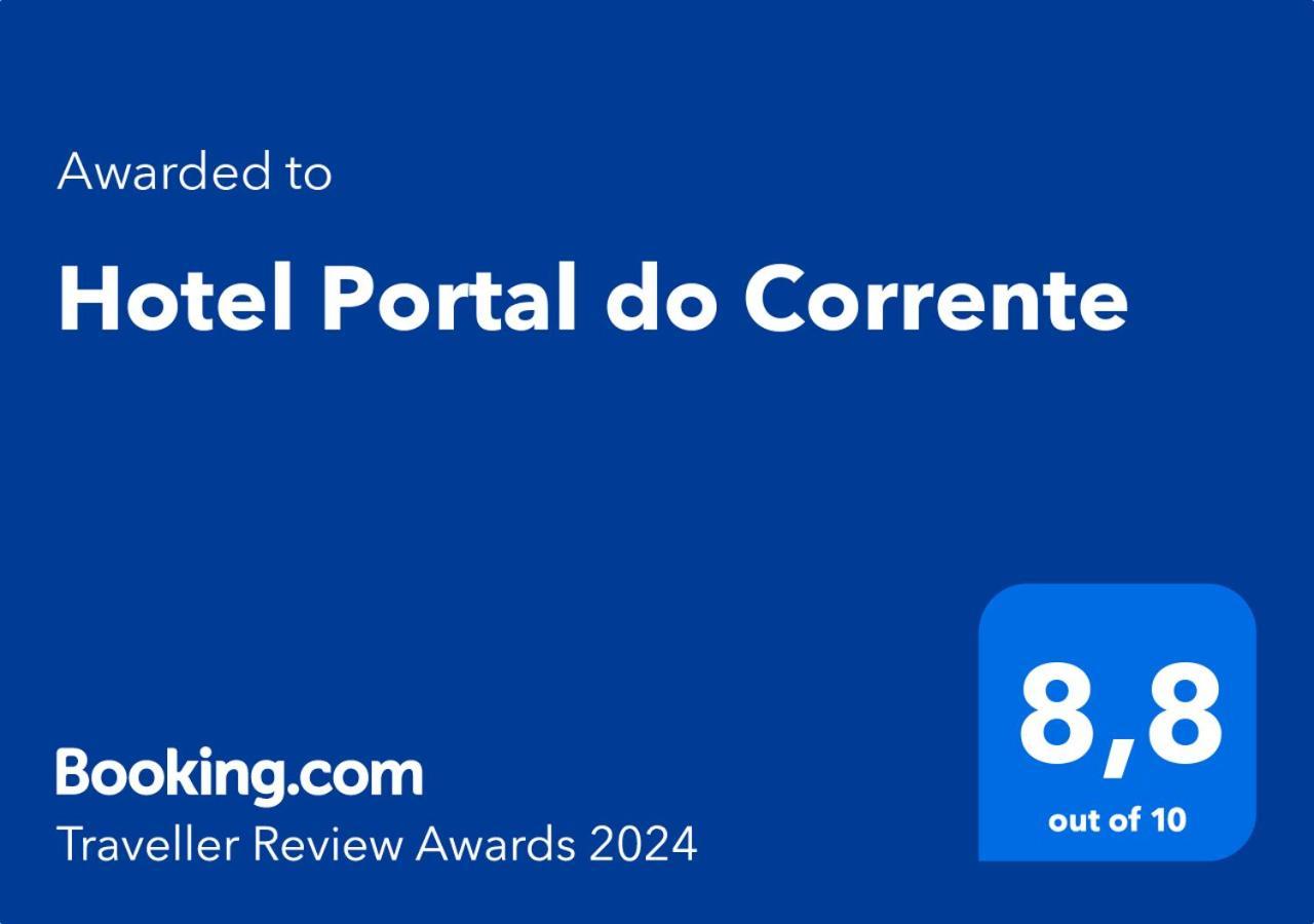 Hotel Portal Do Corrente Santa Maria da Vitória Exteriör bild